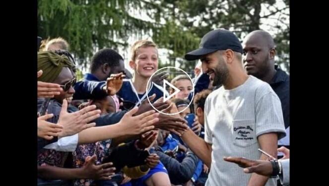 Riyad Mahrez à sarcelles aujourd’hui video