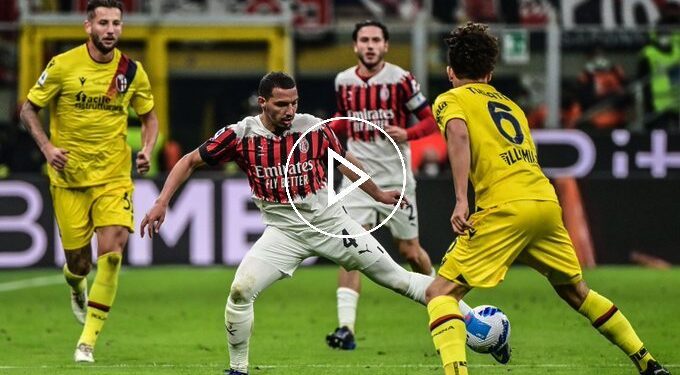 résumé Ismael Bennacer vs Bologne video 1