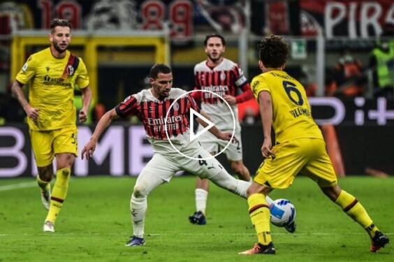 résumé Ismael Bennacer vs Bologne video