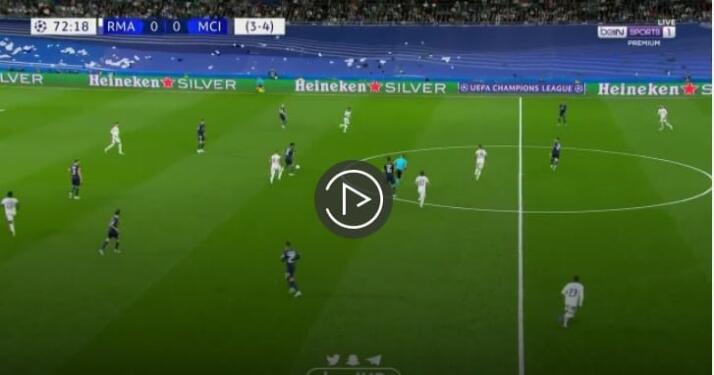 Le splendide but de Riyad Mahrez face au Real Madrid ce 04 mai 2022