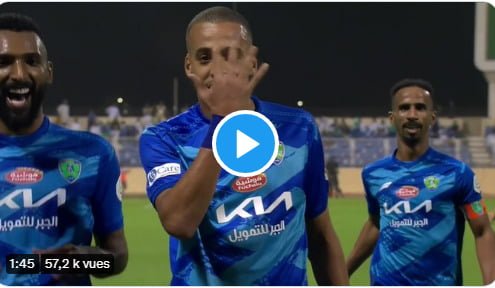 Sofiane Bendebka a inscrit son 6e but en championnat face à Al-Ittihad (vidéo)