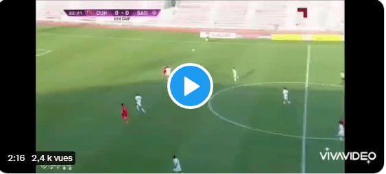 Vidéo Le fils de Djamel Belmadi, Adem Belmadi a inscrit un triplé aujourd’hui avec les U14 du club d’Al Duhail 1