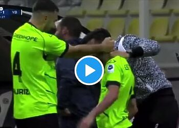 Le joli but de Mohamed El Amine Amoura video 4