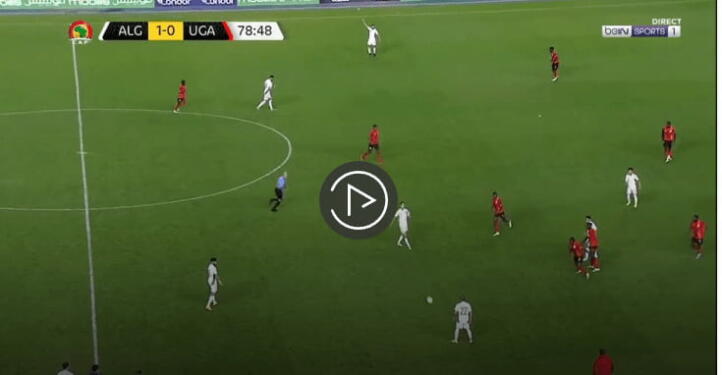 BUT DE YOUCEF BELAÏLI Algérie vs Ouganda 04-06-2022 Éliminatoires de la Coupe d’Afrique des Nations