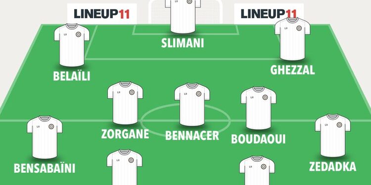 Algérie VS l’Ouganda : la composition probable du match 1
