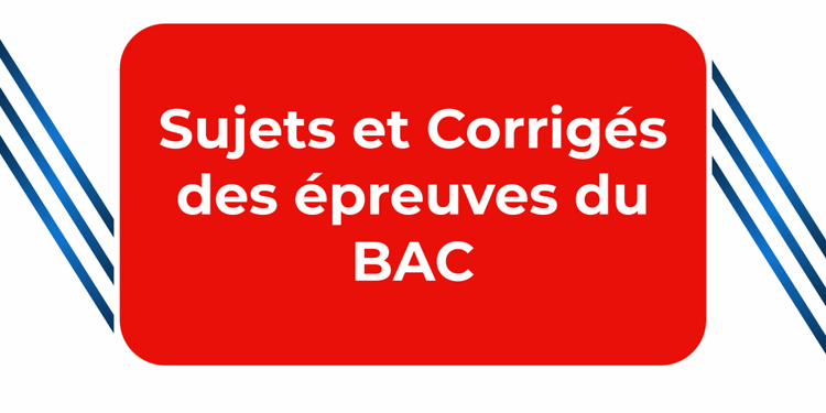 sujets et correction bac 2022 Algérie 1