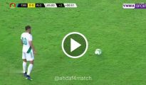 Le but de Ramy Bensebaini suite à une superbe remise d'Aïssa Mandi Algerie vs Tanzanie video 10