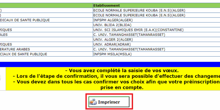 Préinscriptions - www.orientation.esi.dz 2022 1