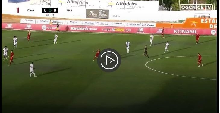 LE BUT DE BILLAL BRAHIMI FACE À L’AS ROMA ! vidéo 1