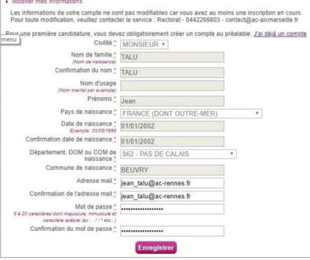 PRÉINSCRIPTION BAC SESSION JUIN 2023 exacyc.orion.education.fr/cyccandidat/portal/inscription 9