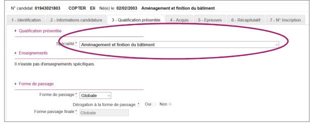 PRÉINSCRIPTION BAC SESSION JUIN 2023 exacyc.orion.education.fr/cyccandidat/portal/inscription 12