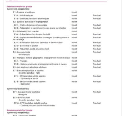 PRÉINSCRIPTION BAC SESSION JUIN 2023 exacyc.orion.education.fr/cyccandidat/portal/inscription 16