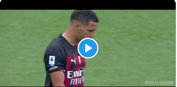 Incroyable retour défensif de Bennacer video