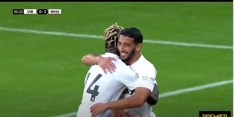 But de Saïd Benrahma face à Viborg ! vidéo 1