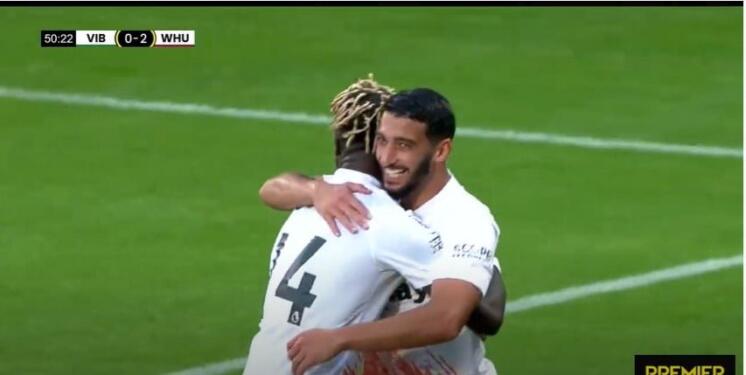 But de Saïd Benrahma face à Viborg ! vidéo