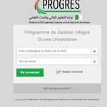 progres mesrs dz webonou inscription 2022/2023 2