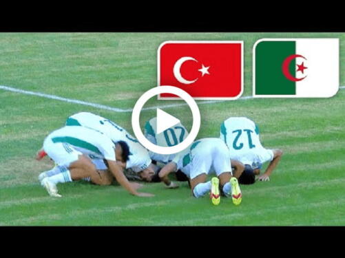 buts résume match Algérie U23 vs Turquie U23 vidéo