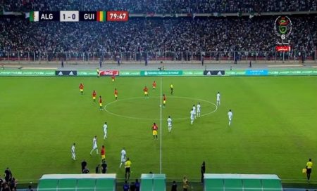 video: l'Algérie bat la Guinée 1-0 10