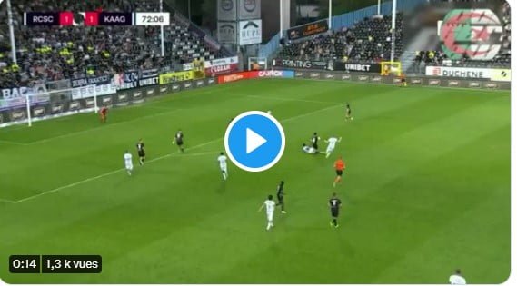 Adam Zorgane marque son premier but de la saison face à La Gantoise! video