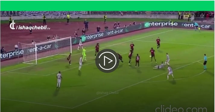 Quel sauvetage de Youcef Atal sur sa ligne qui empêche aux Serbes s’ouvrir le score ! video