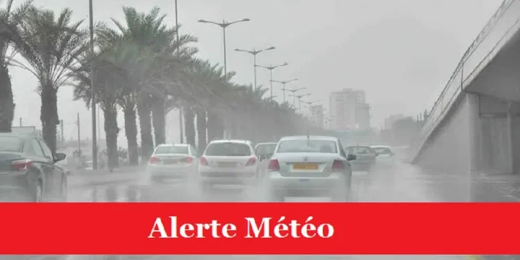 Meteo Algerie ; Averses orageuses sur le Nord pays à partir de ce mercredi 1