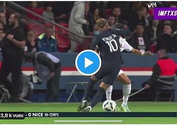 Le magnifique petit pont de Youcef Atal sur Neymar vidéo 2
