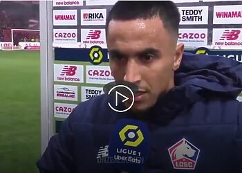 résume : L’excellente performance d’Adam Ounas vs Lens vidéo 16