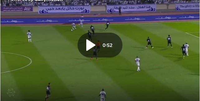 Le but d'Amir Sayoud face à Al Hilal aujourd'hui 1