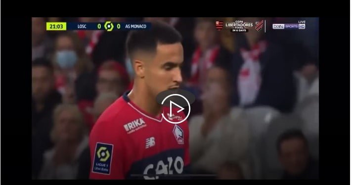 résumé Adam Ounas vs AS Monaco