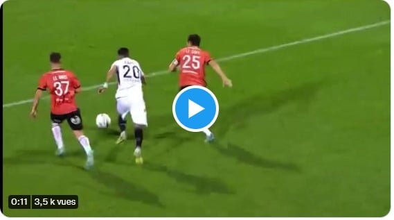 Le but de Youcef Atal aujourd’hui vidéo