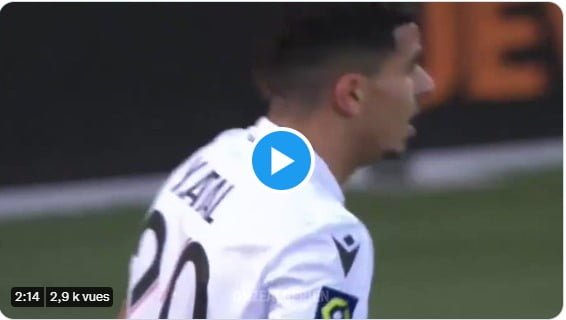 résumé Youcef Atal vs Lorient vidéo