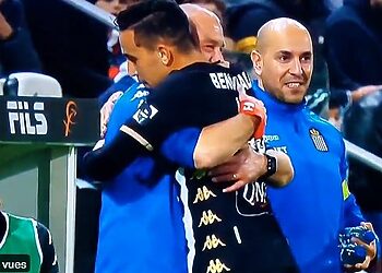 La passe d’Adem Zorgane pour le premier but de la saison de Benbouali 15