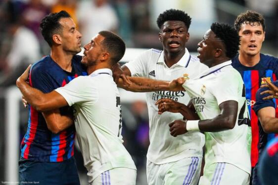 تردد القنوات الناقلة لمباراة برشلونة وريال مدريد اليوم