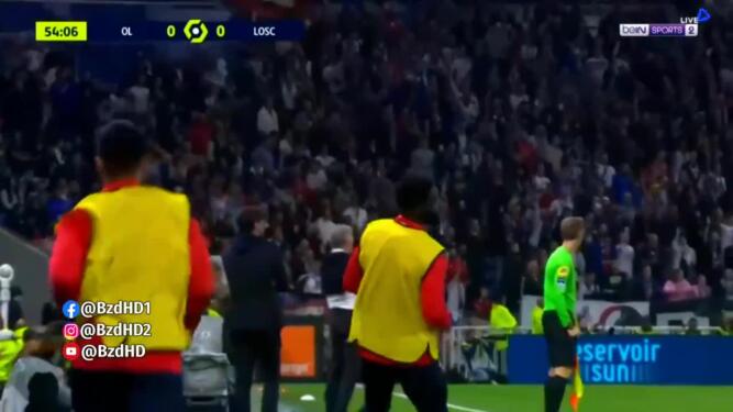 résumé Adem Ounas vs Lyon vidéo