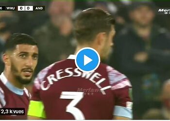 But Benrahma vs anderlecht | هدف سعيد بن رحمة اليوم ضد اندرلخت 13
