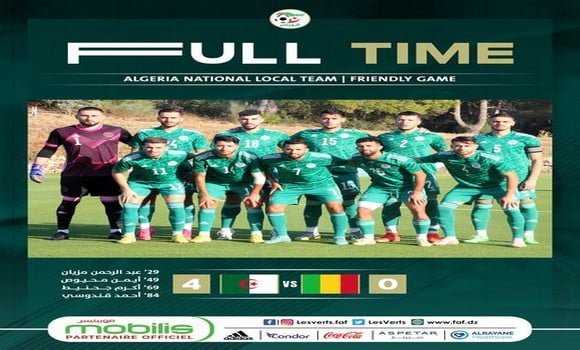 CHAN 2022 (préparation): large victoire de l’Algérie devant le Mali