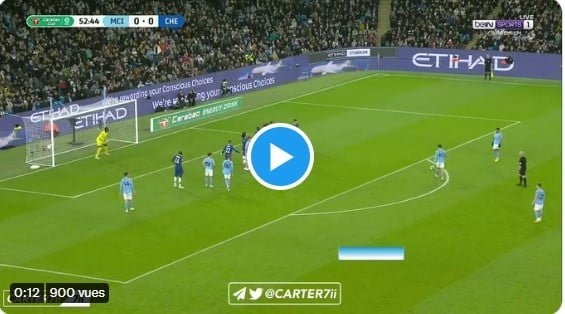 QUEL BUT SUBLIME DE RIYAD MAHREZ SUR COUP-FRANC FACE À CHELSEA 1