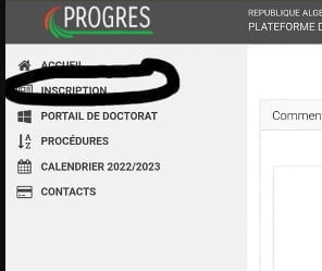 progres.mesrs.dz/webdoctorat 2023 1