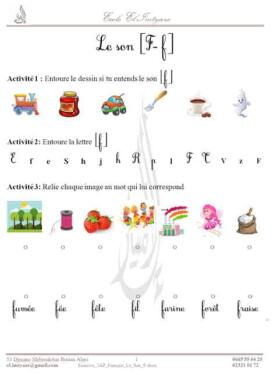 3AP. Des activités sur les phonèmes [f] [b] [p] 6