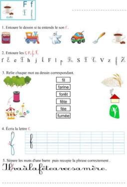 3AP. Des activités sur les phonèmes [f] [b] [p] 5
