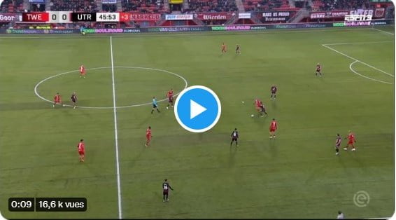 Passe décisive de Ramiz Zerrouki avec Twente video