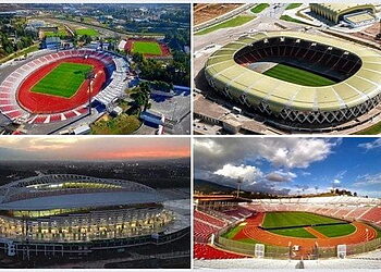 CHAN 2022 déroule dans quatre stades, dont deux nouveaux construits récemment 13