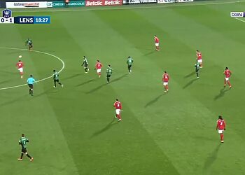 Le but de Islam Slimani en Coupe de France face à Lens ! 14