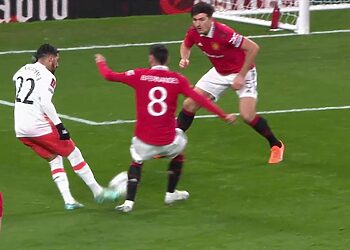 but de Benrahma vs Manchester United ce 01/03/2023 5