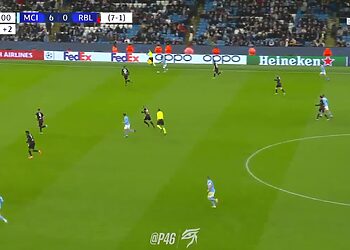 Vidéo : la passe décisive de Mahrez pour le splendide but de De Bruyne 3