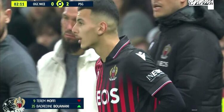 Badredine Bouanani vs PSG 1
