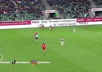 Le but de Mohamed Amine Amoura ce soir face à St. Gallen en championnat Suisse 15