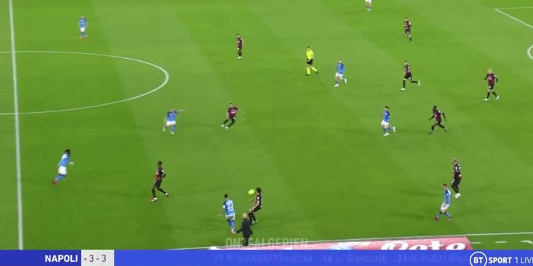 Le match de Bennacer vs Naples vidéo 1