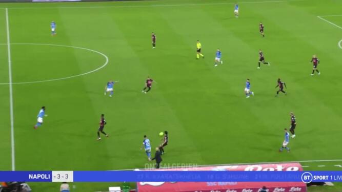 Le match de Bennacer vs Naples vidéo