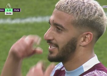 Video: Le but de Saïd Benrahma face à Manchester United 11